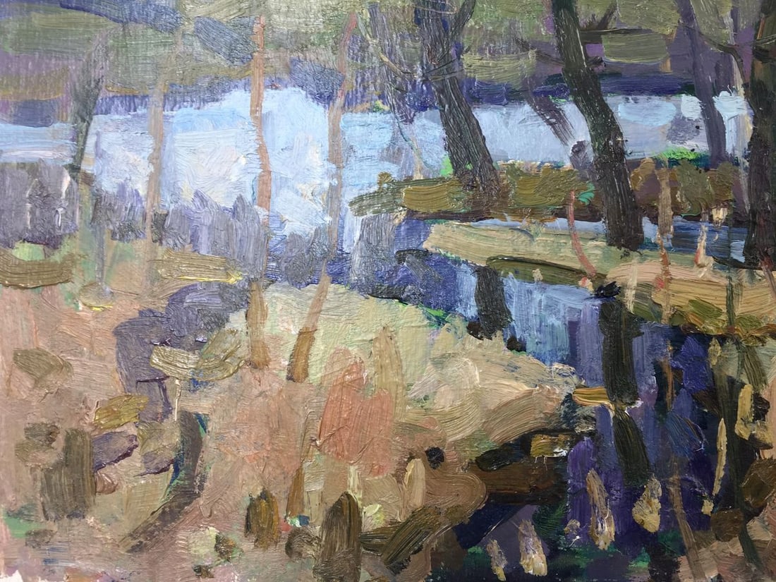 Oil painting Lowlands Georgy Sergeevich Kolosovsky - 5