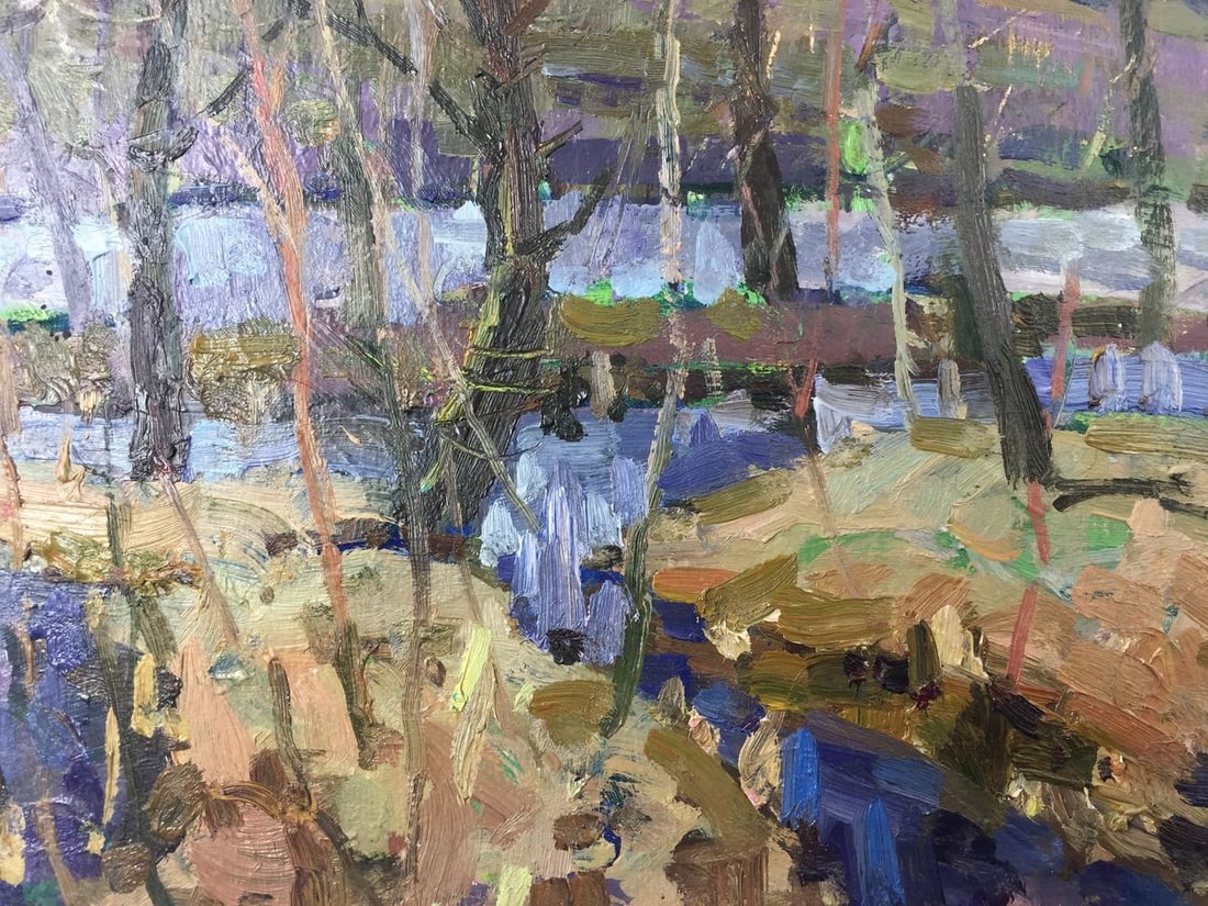 Oil painting Lowlands Georgy Sergeevich Kolosovsky - 6