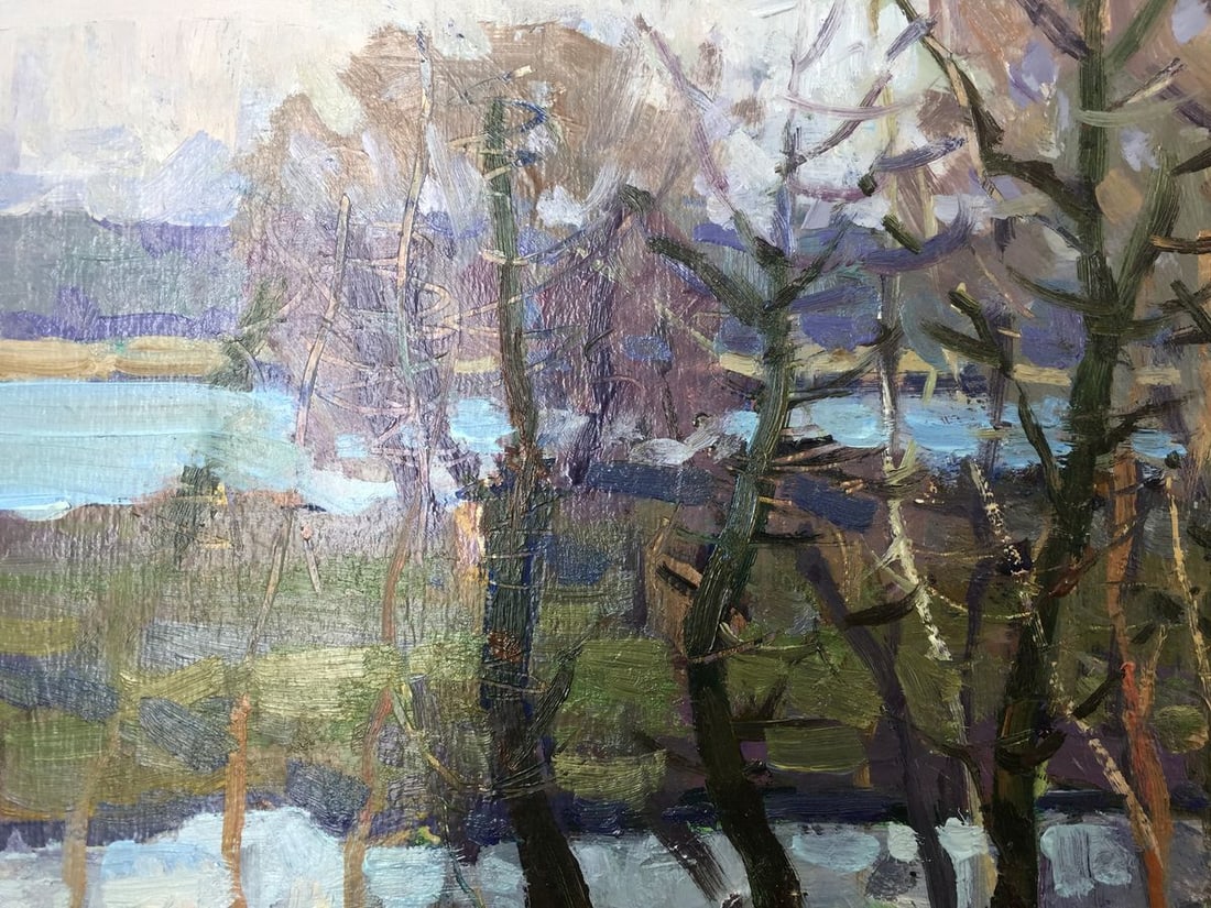 Oil painting Lowlands Georgy Sergeevich Kolosovsky - 8