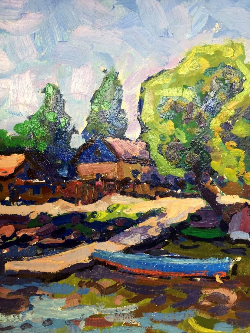 Oil painting Hills Leninsky Ruban Grigory Savelyevich - 5