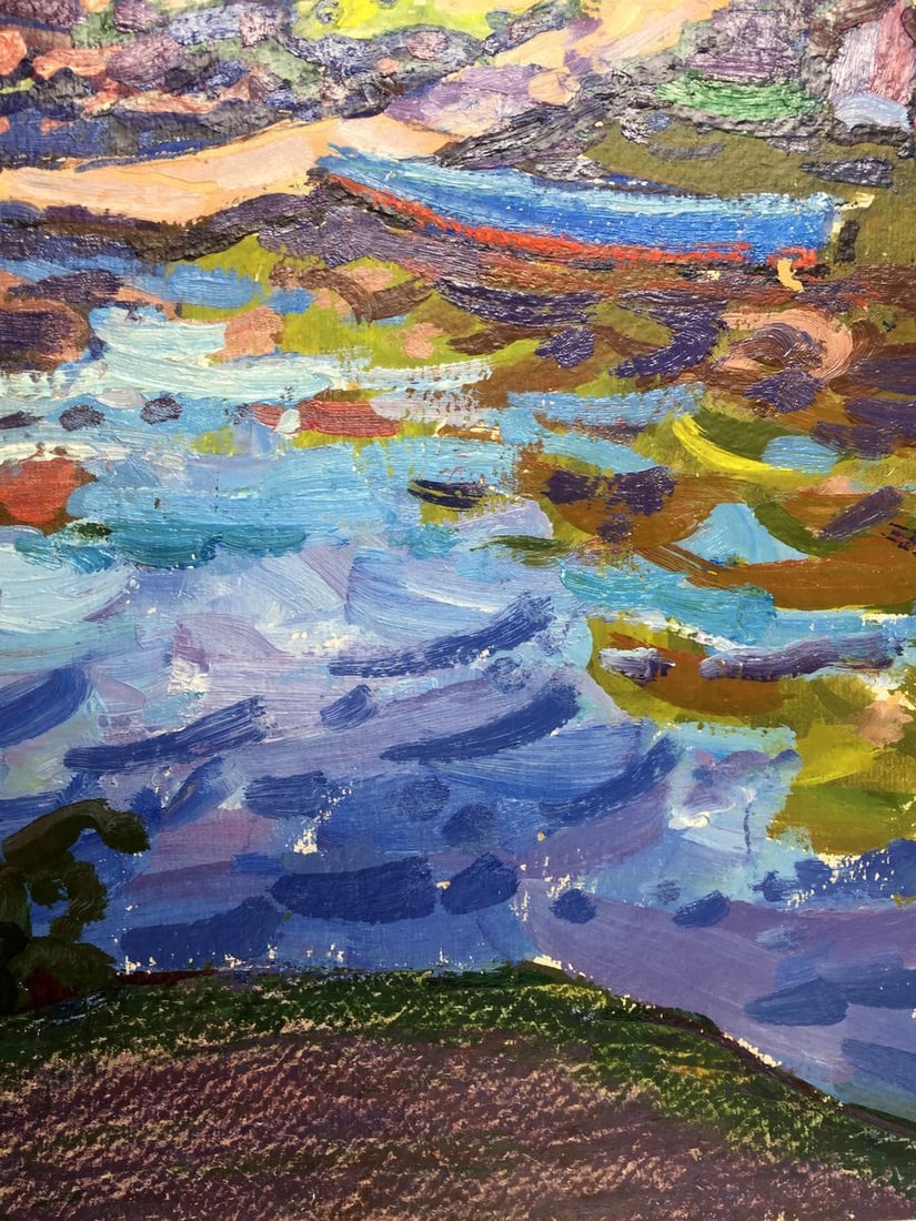 Oil painting Hills Leninsky Ruban Grigory Savelyevich - 6