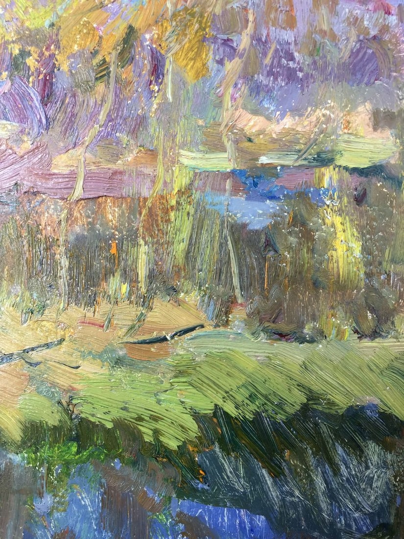 Oil paintnig The reeds Sevast'yanov Viktor Grigor'yevich - 3