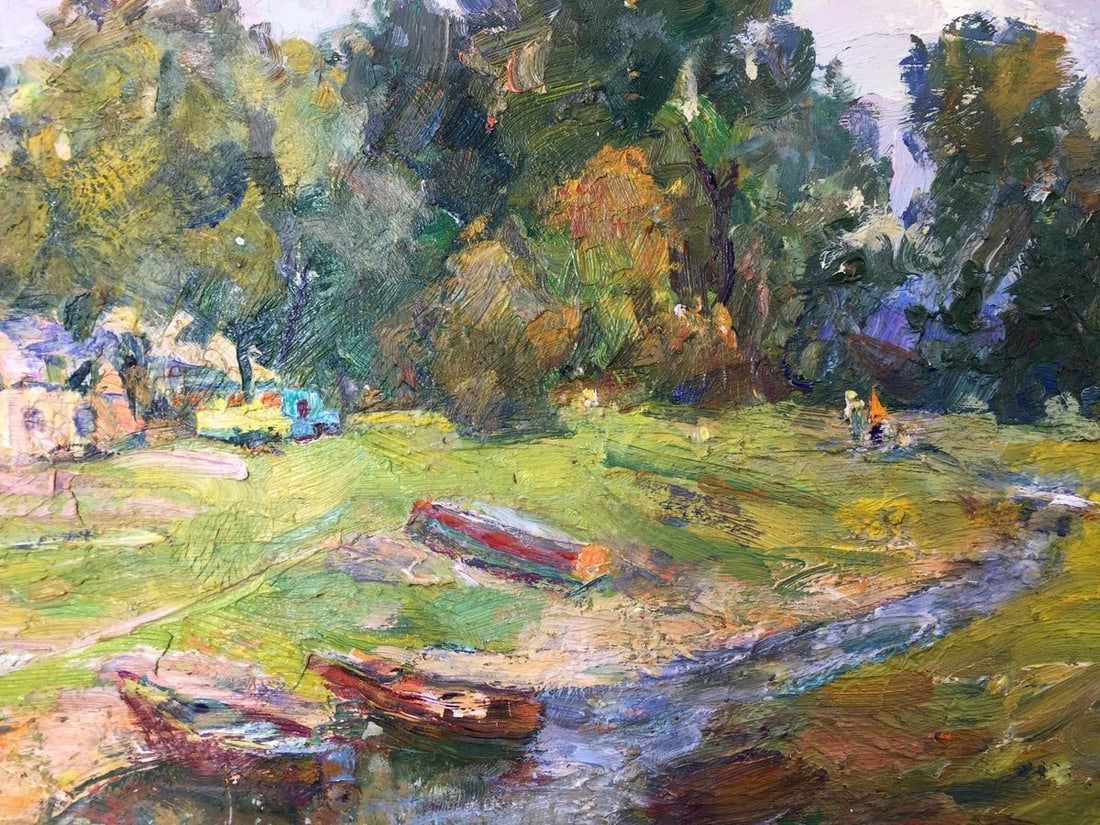 Oil painting Warm summer Minsky Grigory Semenovich - 11