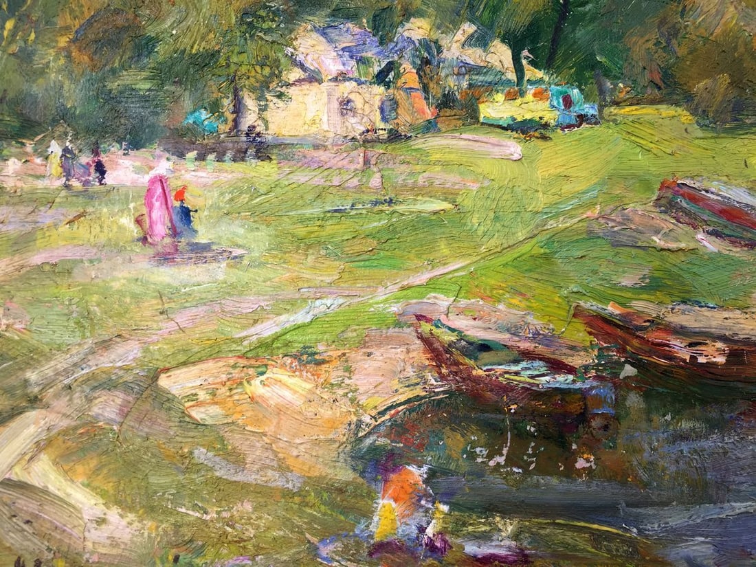 Oil painting Warm summer Minsky Grigory Semenovich - 4