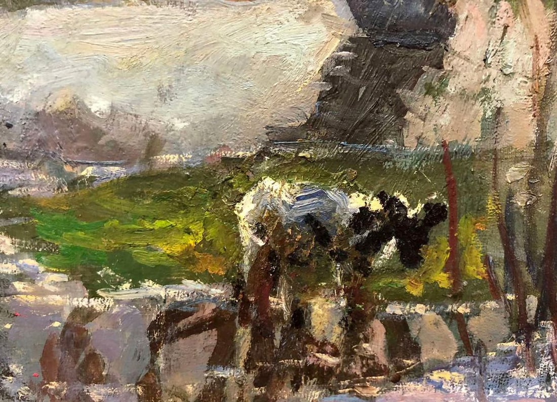 Oil painting Future champion Maksimenko Mykola - 2