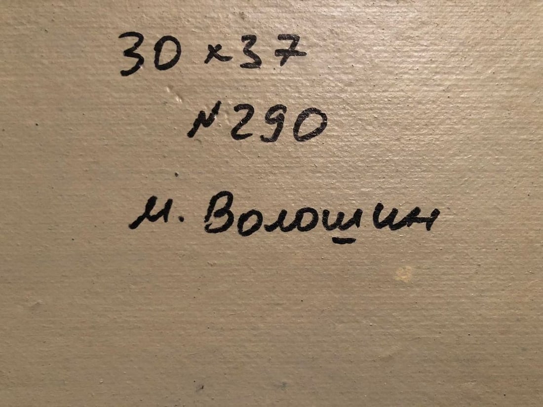 Oil painting On the shore Voloshin Mikhail Polikarpovich - 6