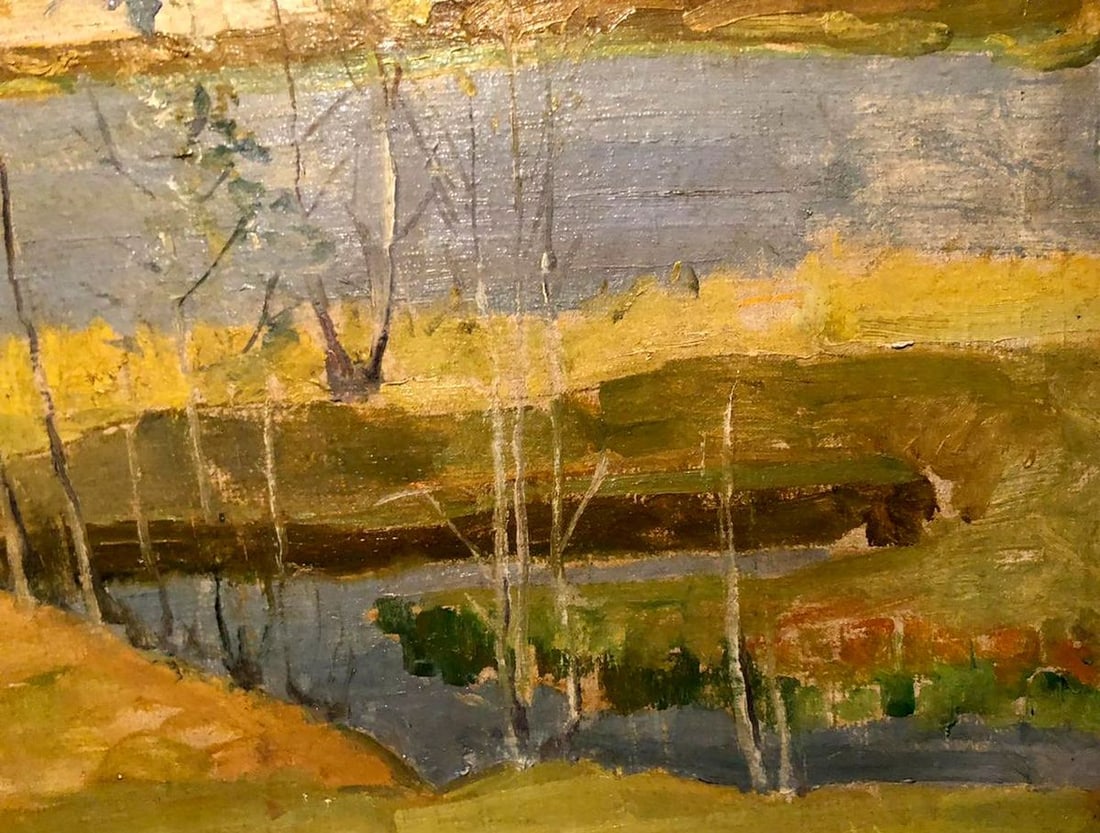 Oil painting Summer landscape Singaevsky Pavel Filippovich - 2