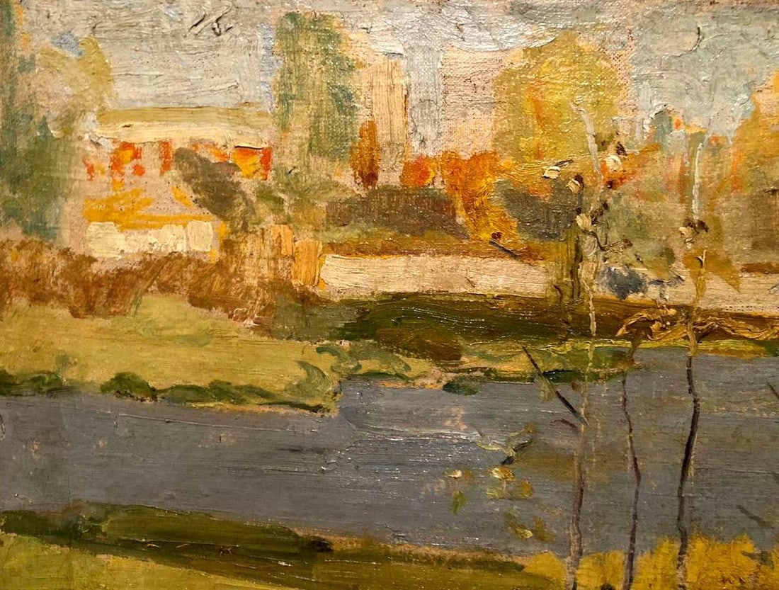 Oil painting Summer landscape Singaevsky Pavel Filippovich - 4