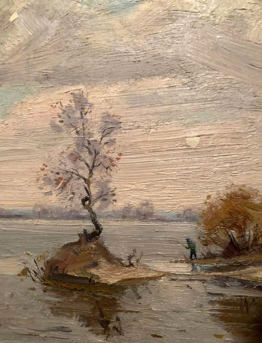 Oil painting Island Sergey Dmitrievich Molodchikov - 2