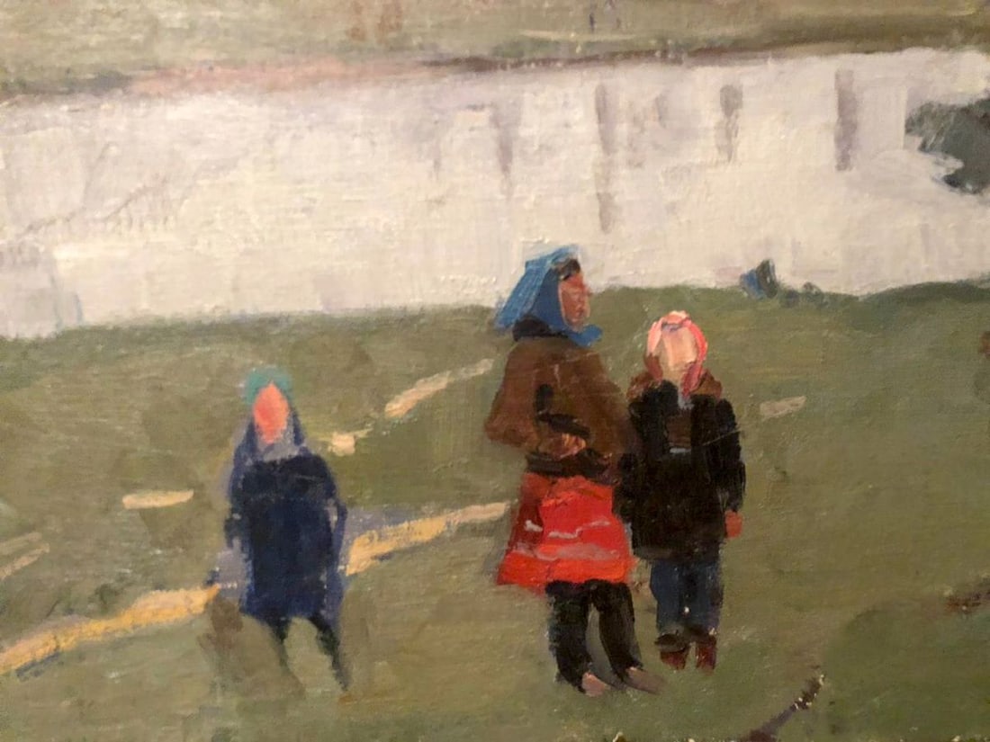 Oil painting It's a nasty day Khrustalenko Nikolai Alexandrovich - 2