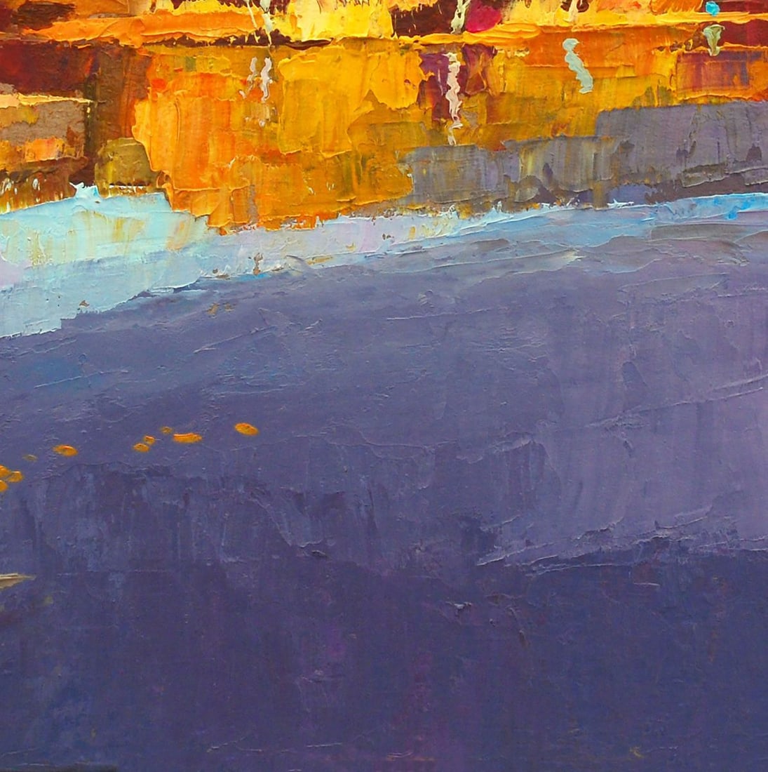 Oil painting Autumn on Psli Egor Ktpatunov - 7