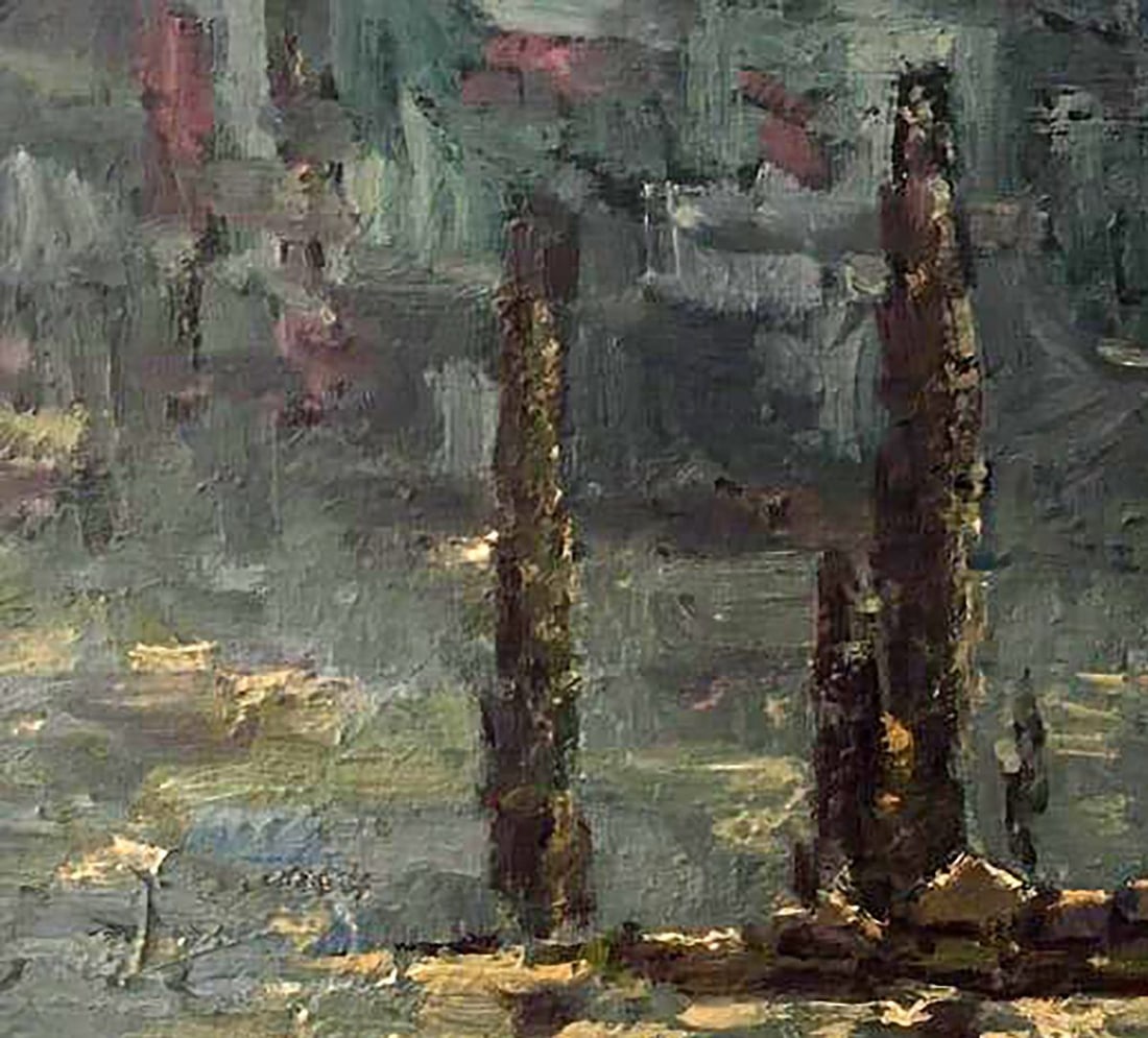 Oil painting Quiet night Kalenyuk Alex - 2