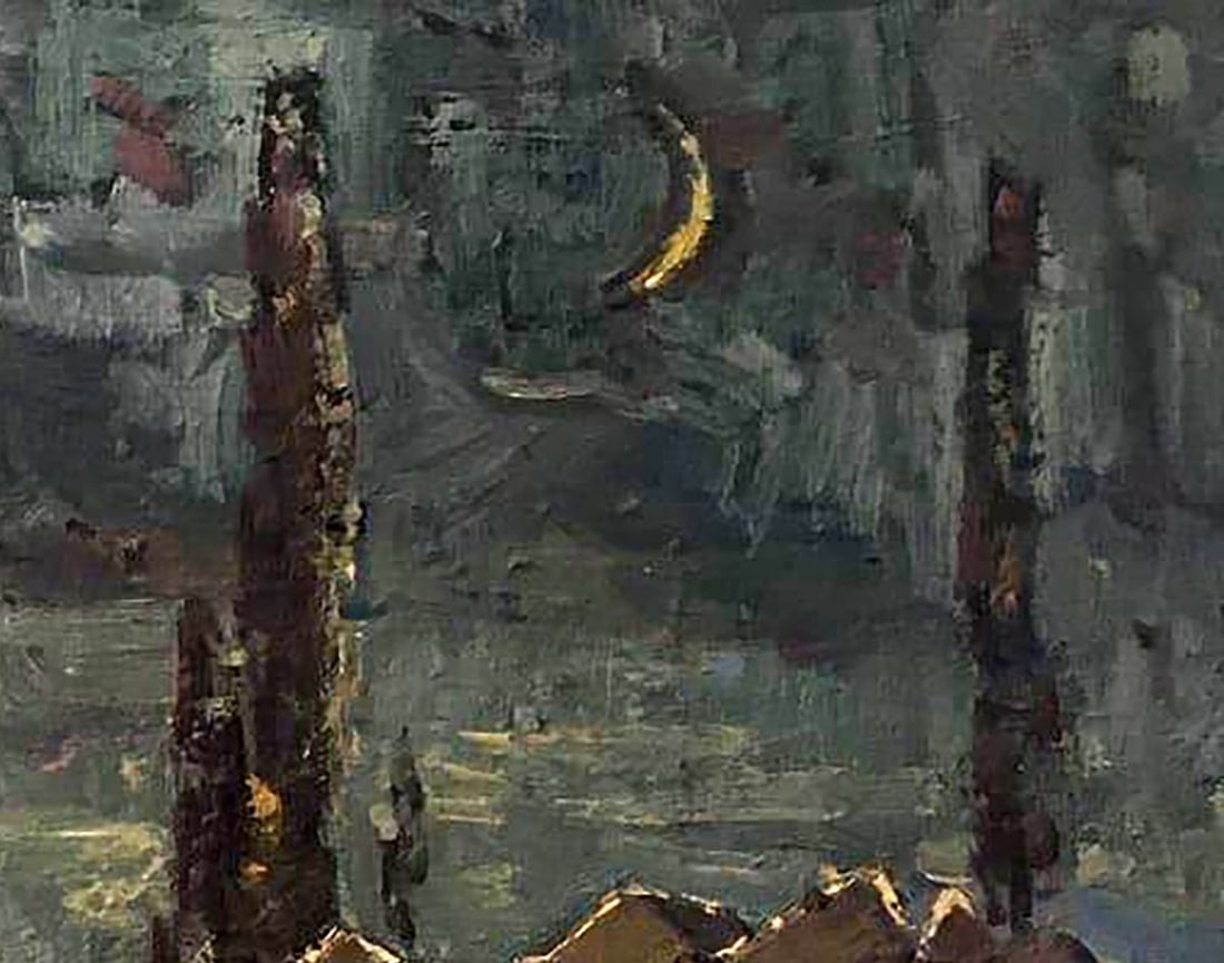 Oil painting Quiet night Kalenyuk Alex - 3
