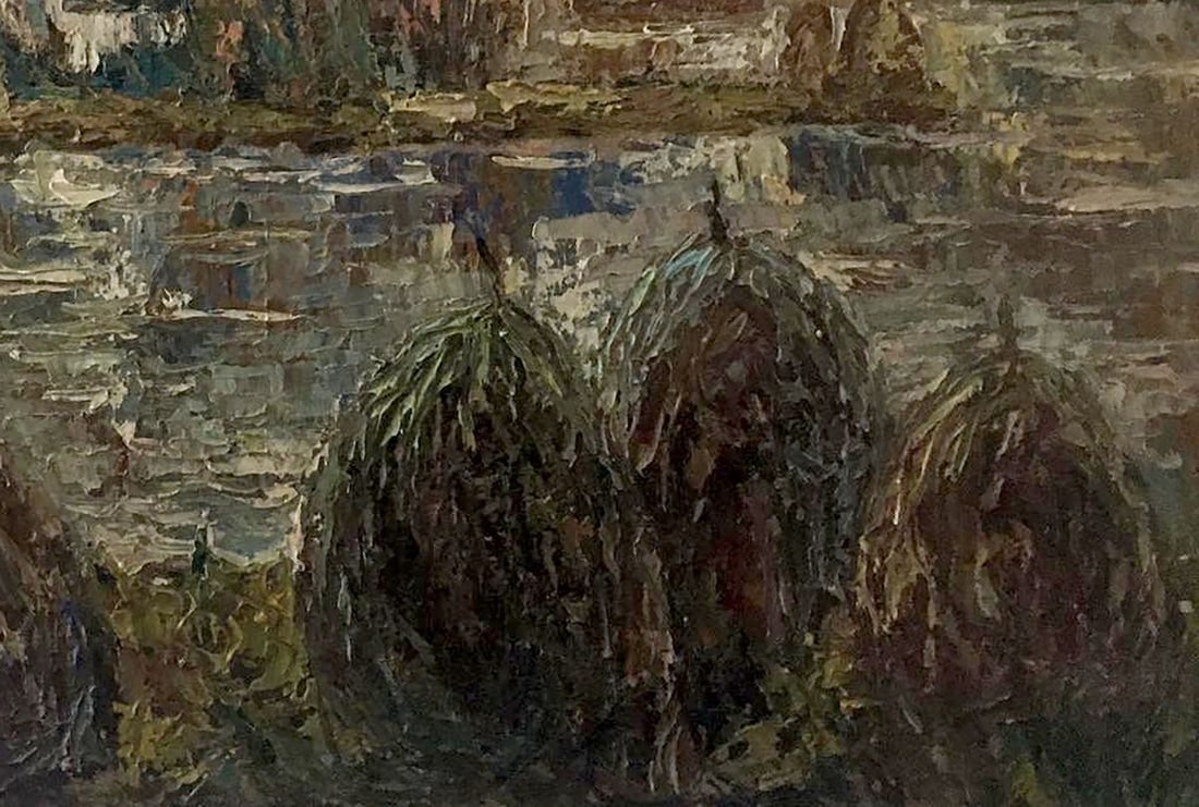 Oil painting Settlement Kalenyuk Oksana - 5