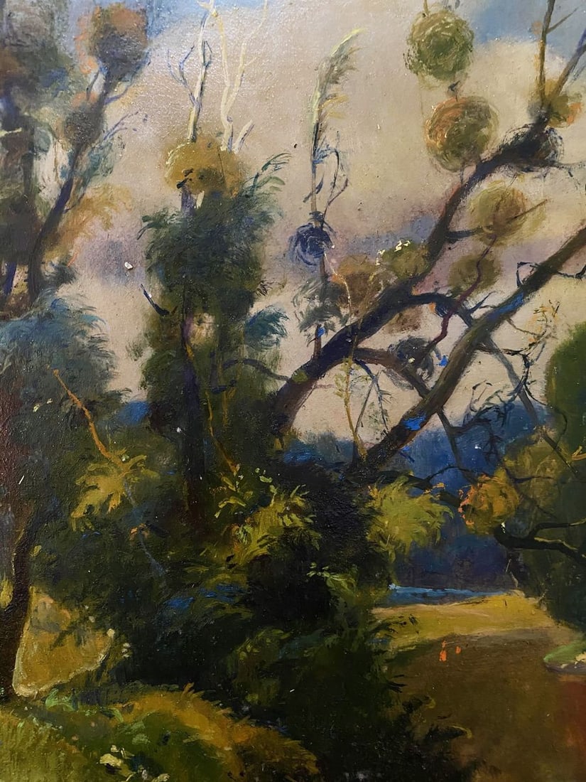 Oil painting Summer on the river Litvinov Oleg Arkad'yevich - 6