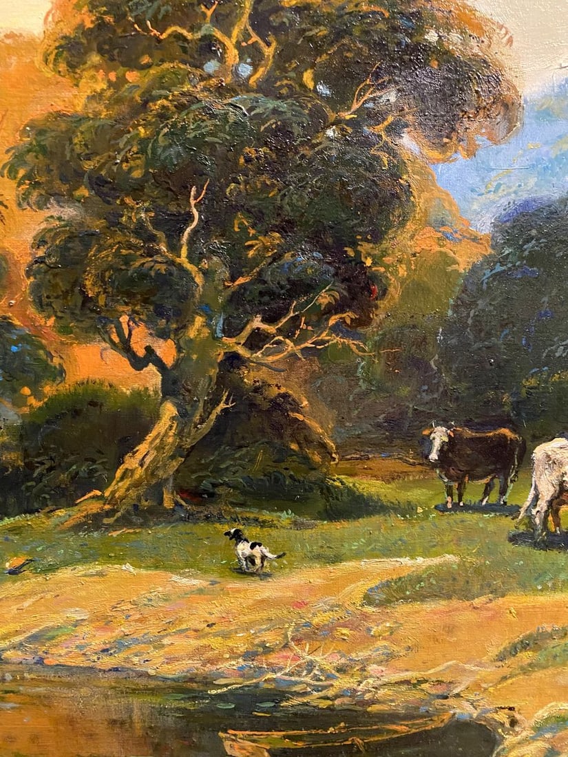 Oil painting Quiet river Litvinov Oleg Arkad'yevich - 4