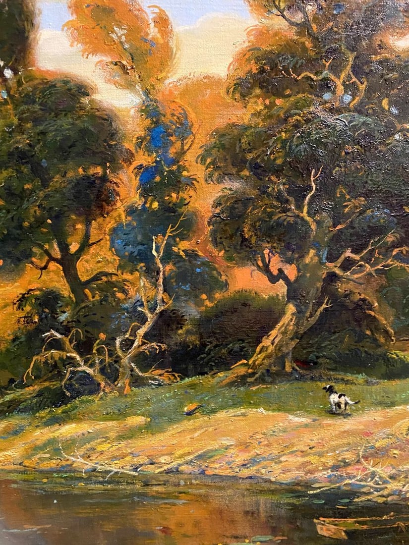 Oil painting Quiet river Litvinov Oleg Arkad'yevich - 5