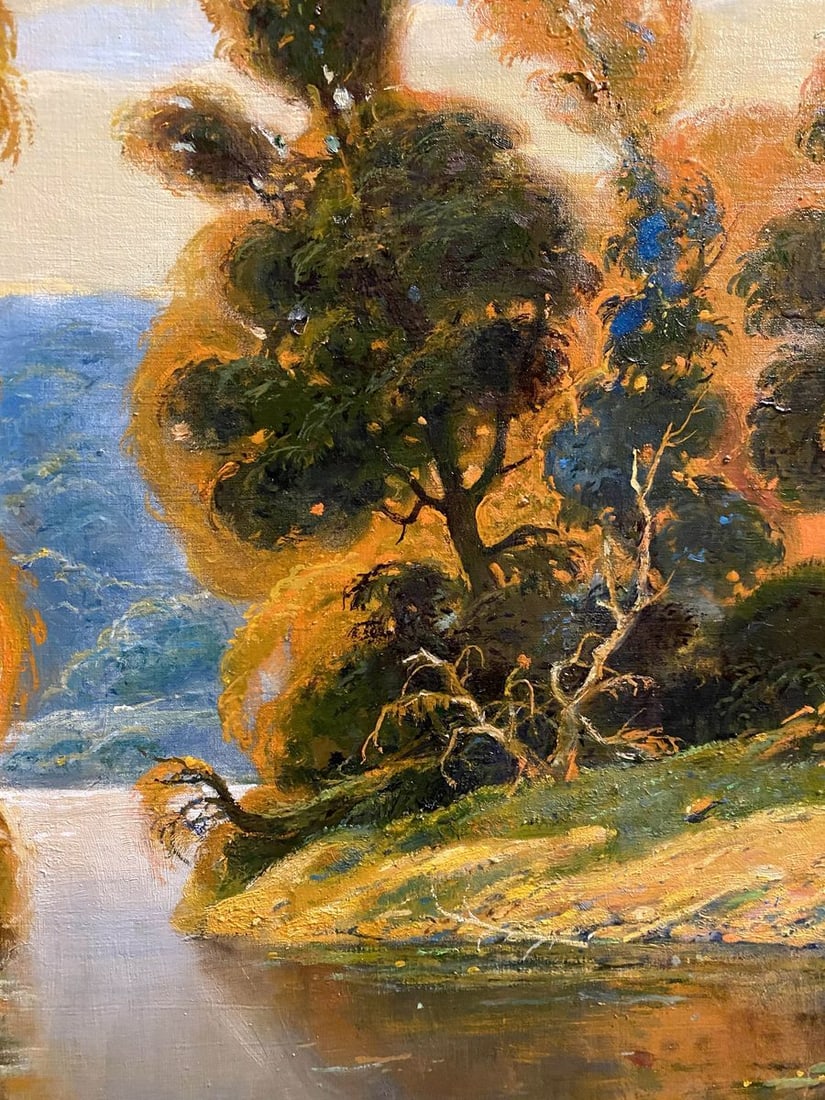 Oil painting Quiet river Litvinov Oleg Arkad'yevich - 6