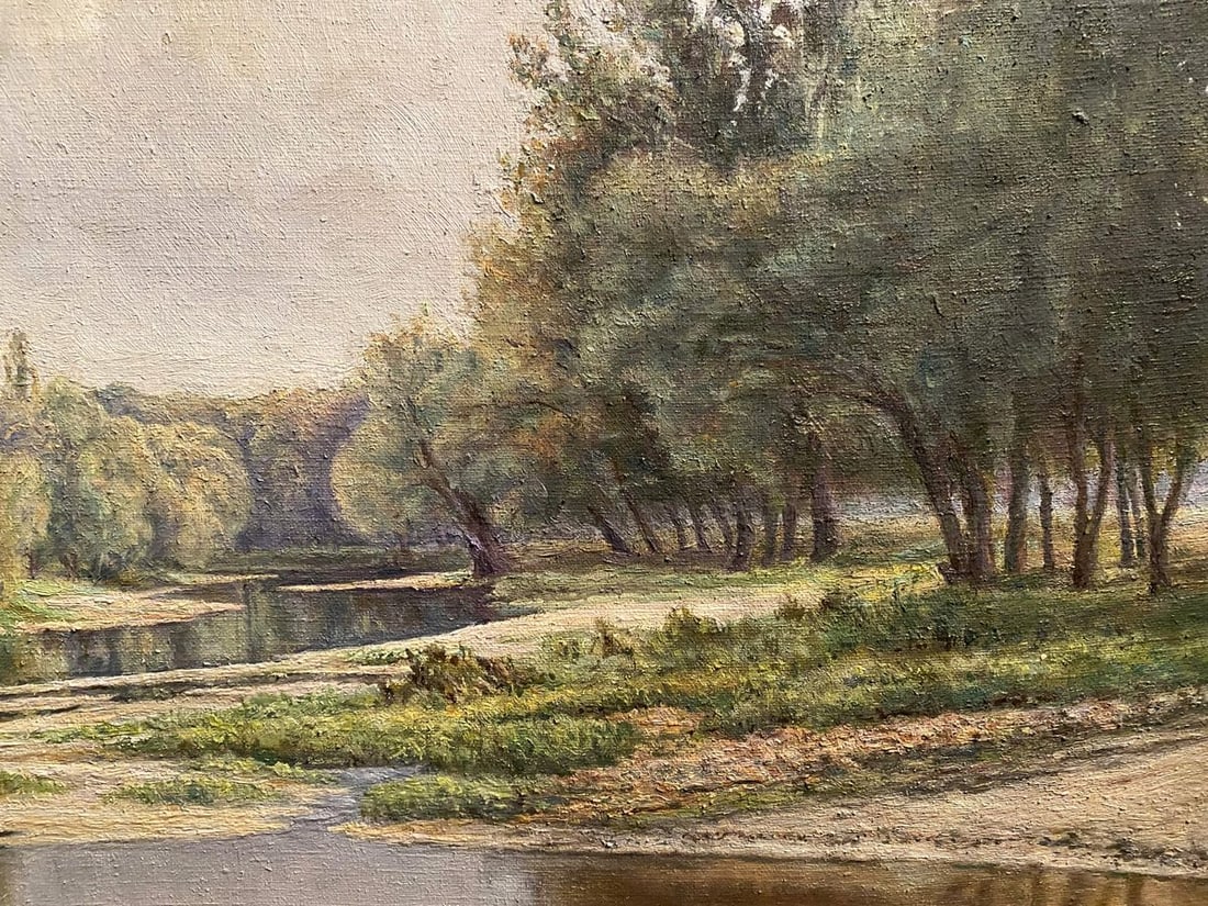 Oil painting The sun shines on a clear day Litvinov Arkady Petrovich - 10