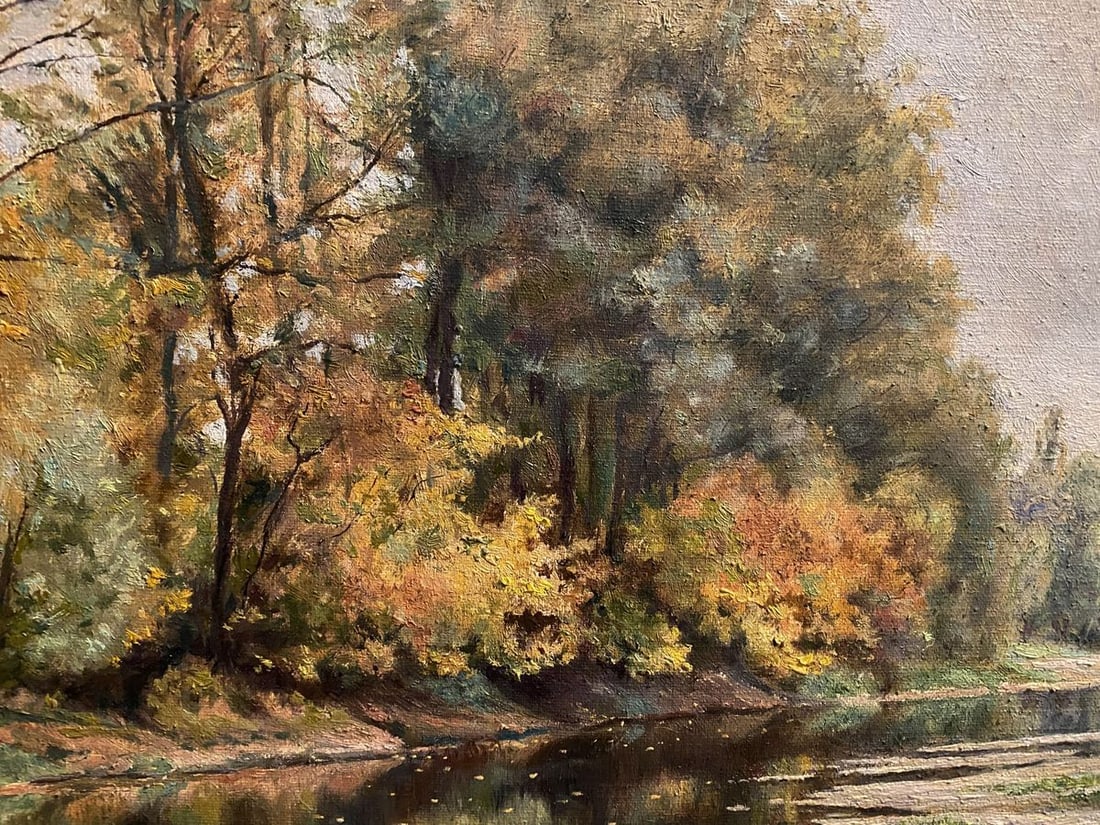 Oil painting The sun shines on a clear day Litvinov Arkady Petrovich - 11