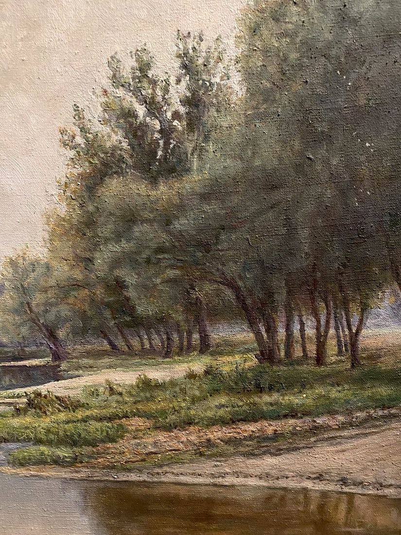 Oil painting The sun shines on a clear day Litvinov Arkady Petrovich - 2