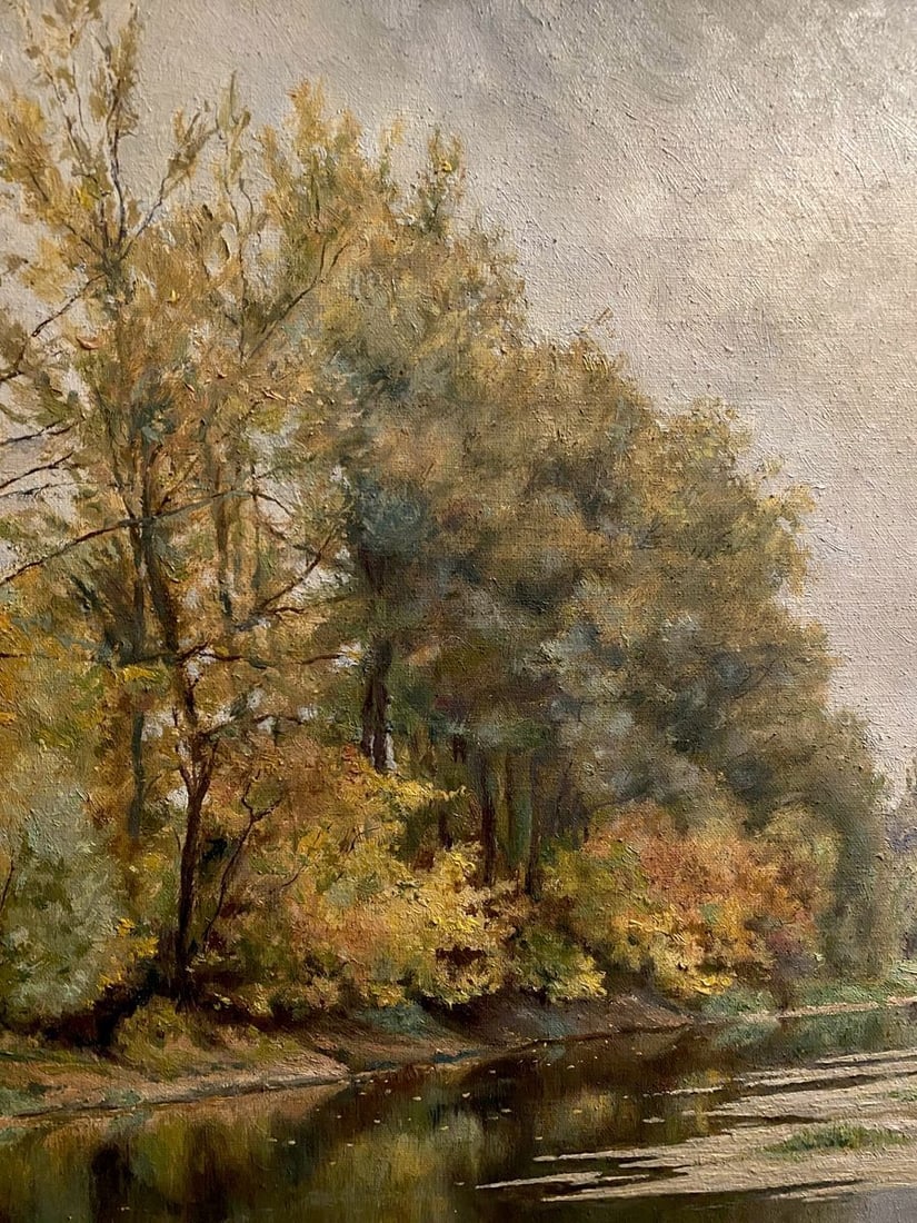 Oil painting The sun shines on a clear day Litvinov Arkady Petrovich - 6