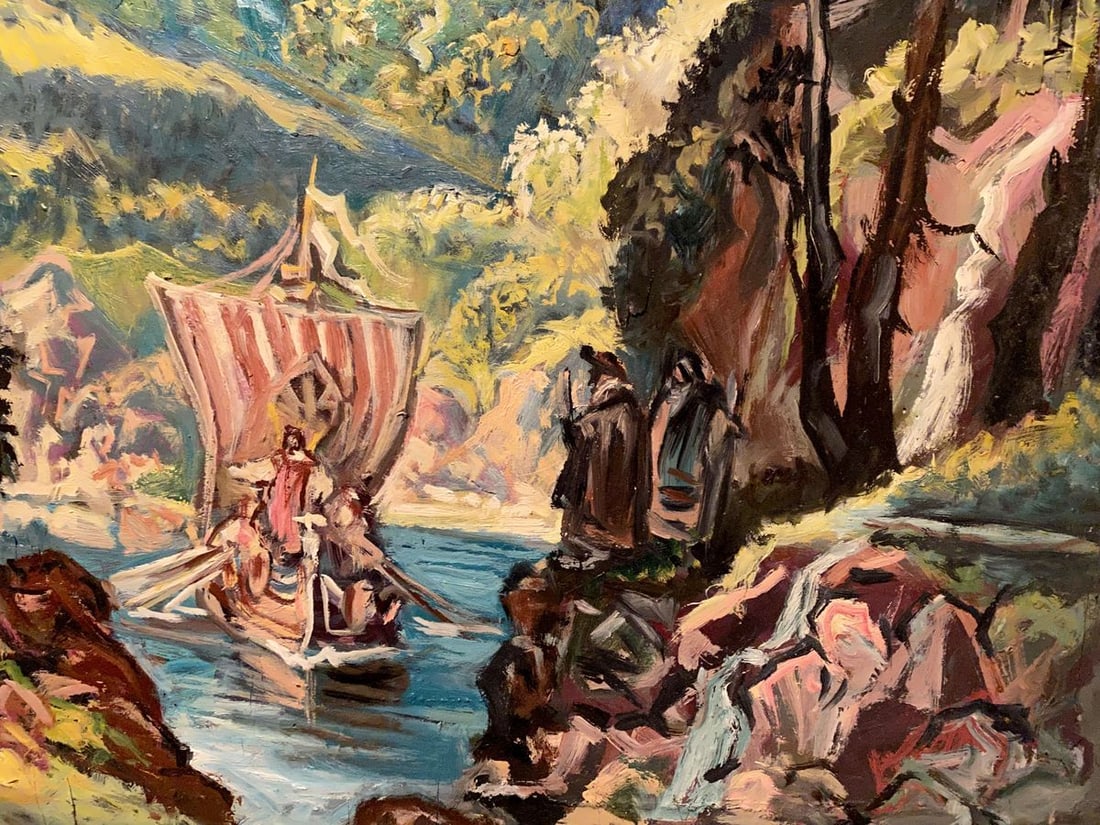 Oil painting Odyssey Alexander Arkadievich Litvinov - 2