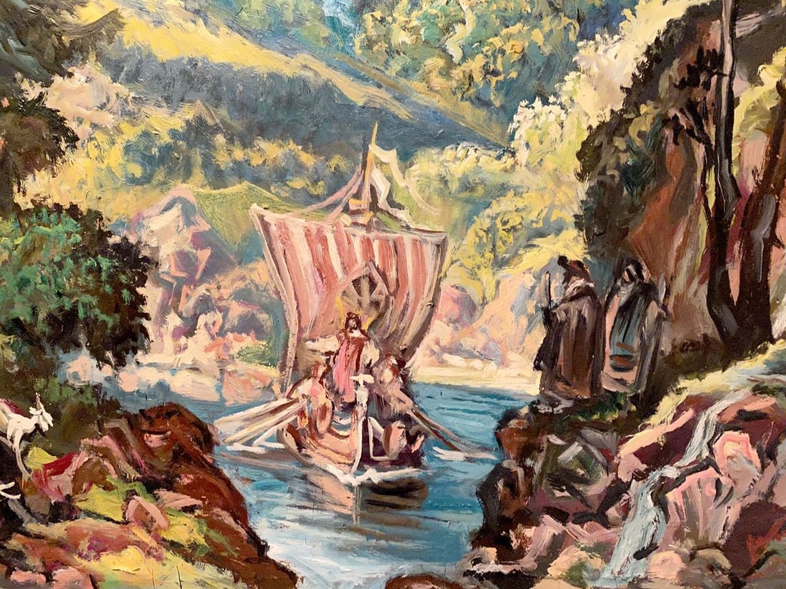 Oil painting Odyssey Alexander Arkadievich Litvinov - 3