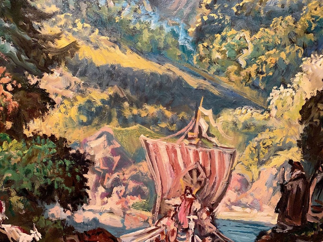 Oil painting Odyssey Alexander Arkadievich Litvinov - 6