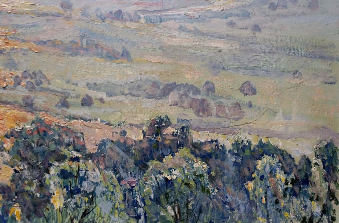 Oil painting Sunset - 5