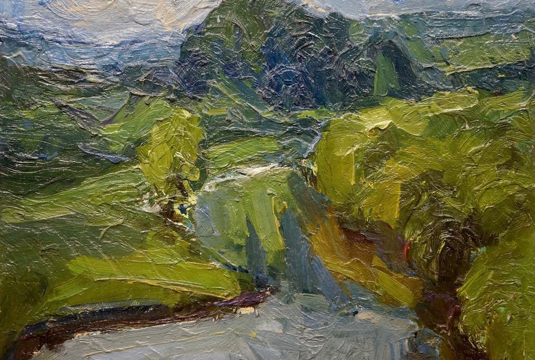 Oil painting Waterfall Dupliy Sergey Alexandrovich - 3