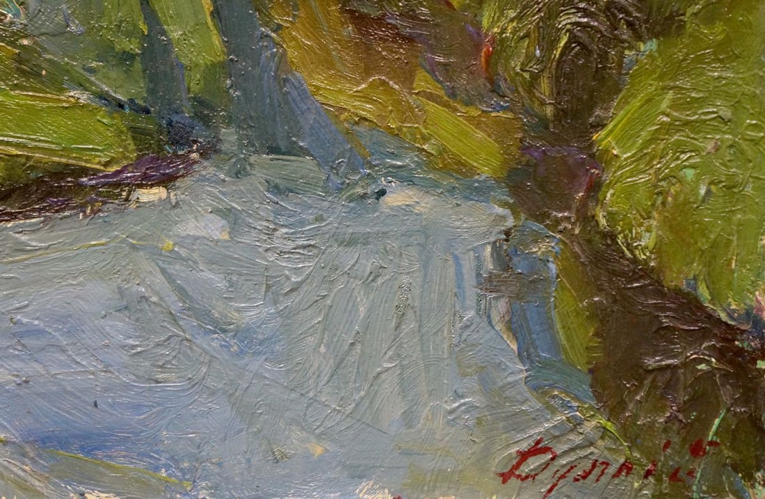 Oil painting Waterfall Dupliy Sergey Alexandrovich - 5
