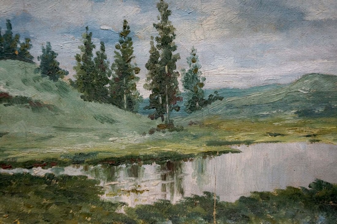 Oil painting After the rain D. Sitomir - 6