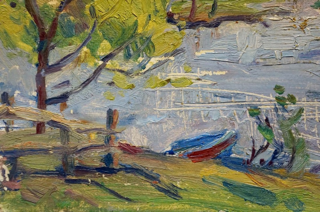 Oil painting Natural landscape - 2