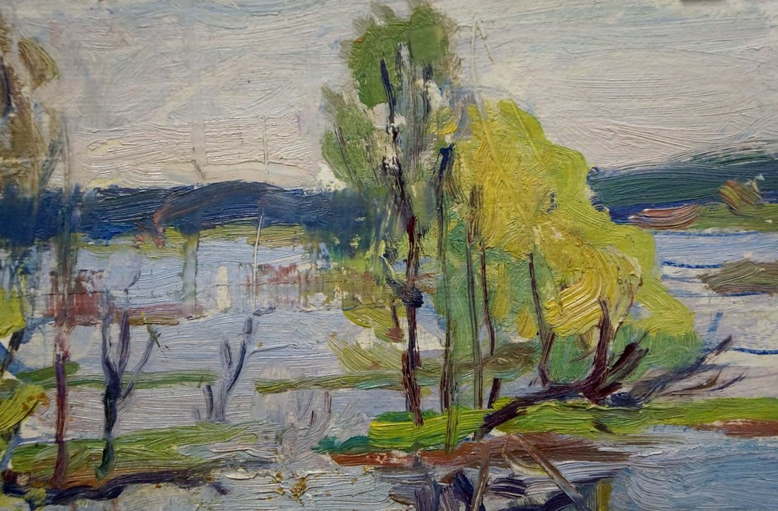 Oil painting Natural landscape - 4