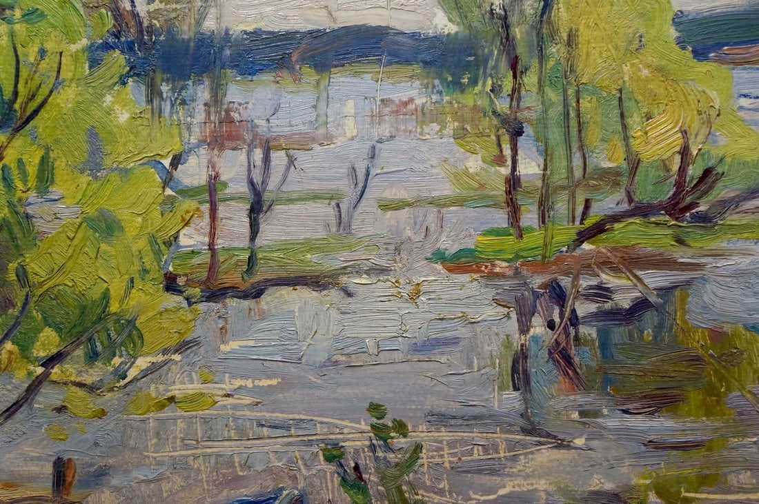 Oil painting Natural landscape - 6