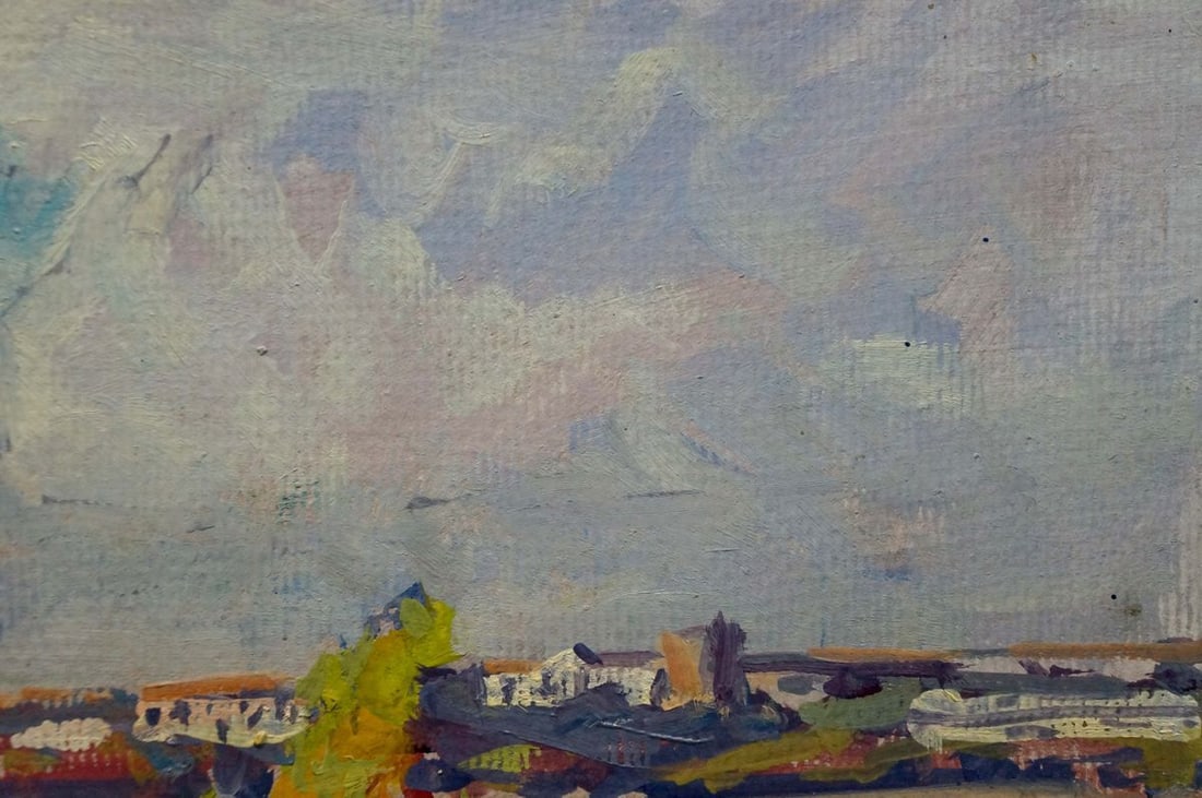 Oil painting Golden autumn Kolosovsky Georgy Sergeevich - 4