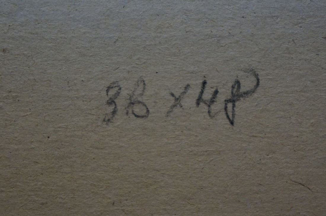 Oil painting River landscape - 8