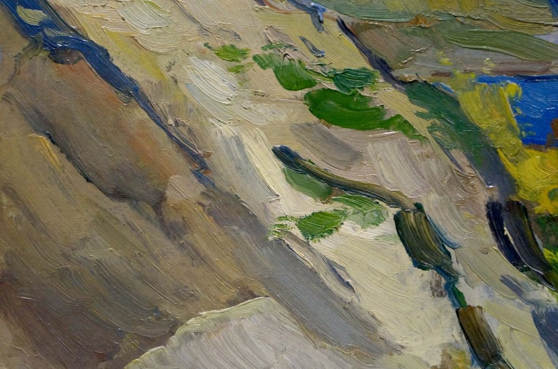 Oil painting River landscape Buryachok Nikolay Ivanovich - 2