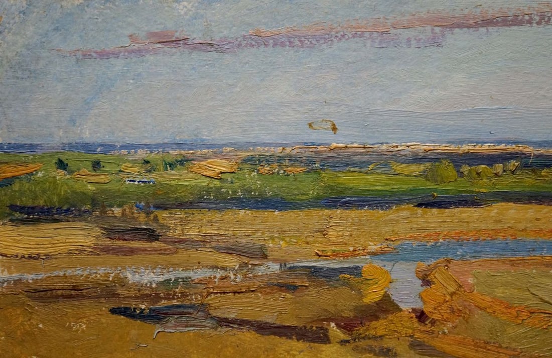 Oil painting Place to rest Gantman Moses Faybovich - 3