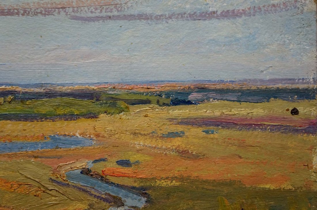 Oil painting Place to rest Gantman Moses Faybovich - 4