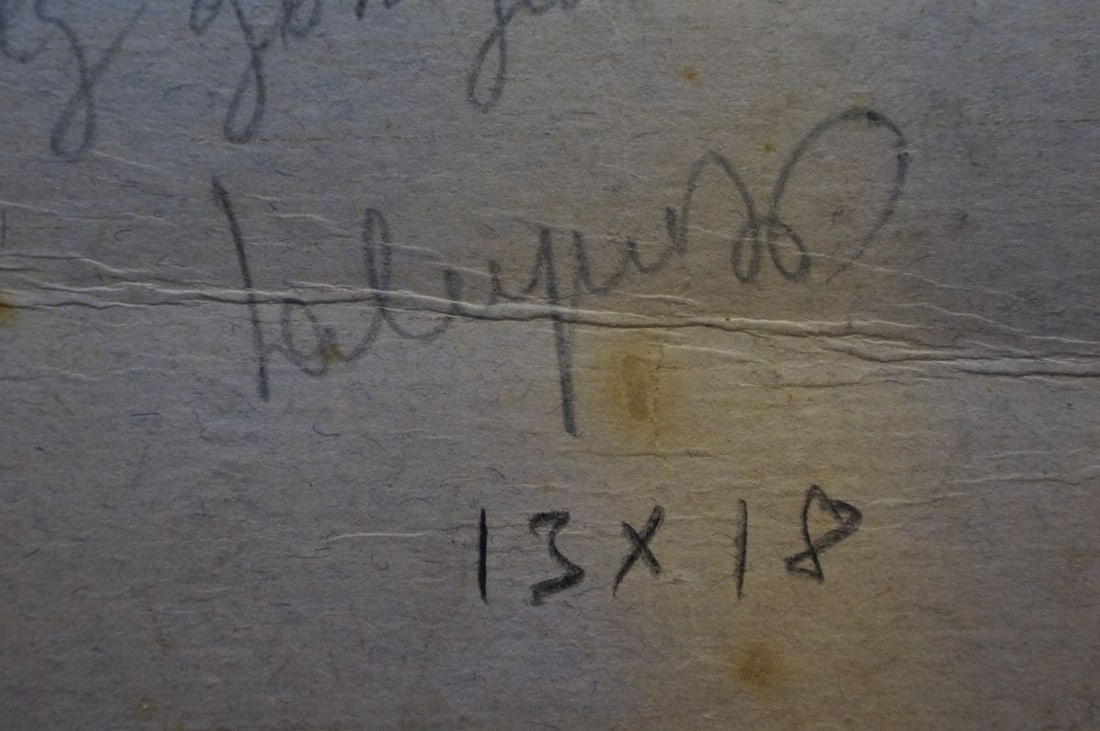 Oil painting Before the rain - 8