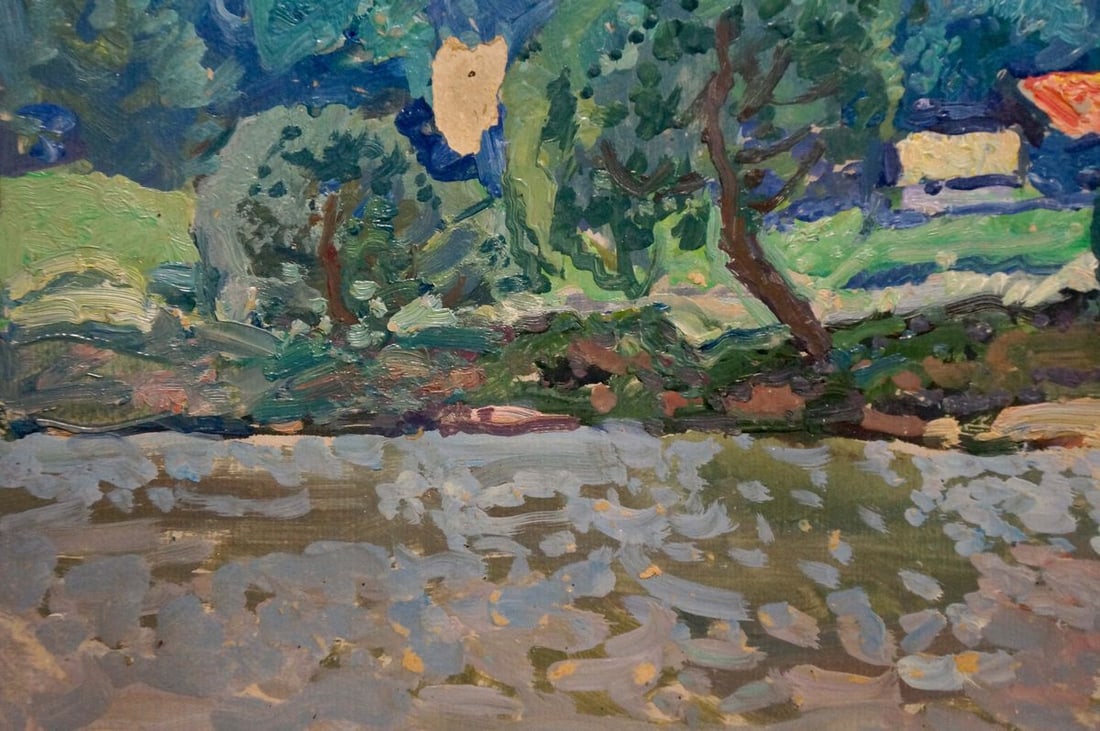 Oil painting Thunderstorm is coming Gaiduk Viktor Kirillovich - 2