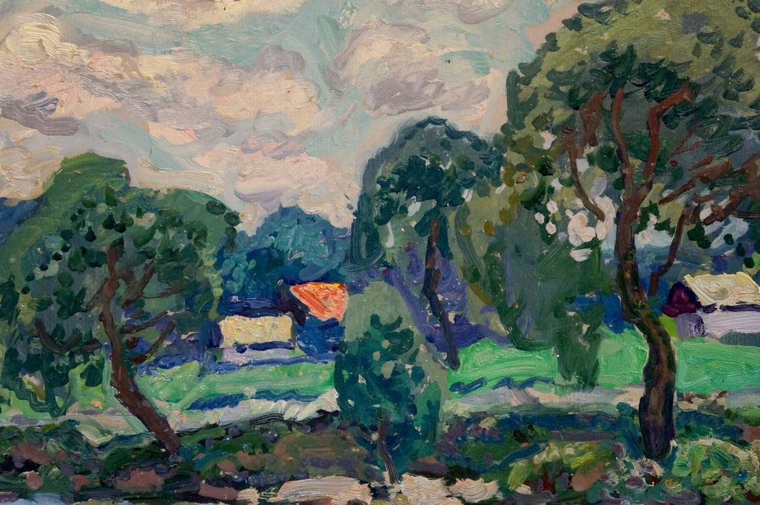 Oil painting Thunderstorm is coming Gaiduk Viktor Kirillovich - 6