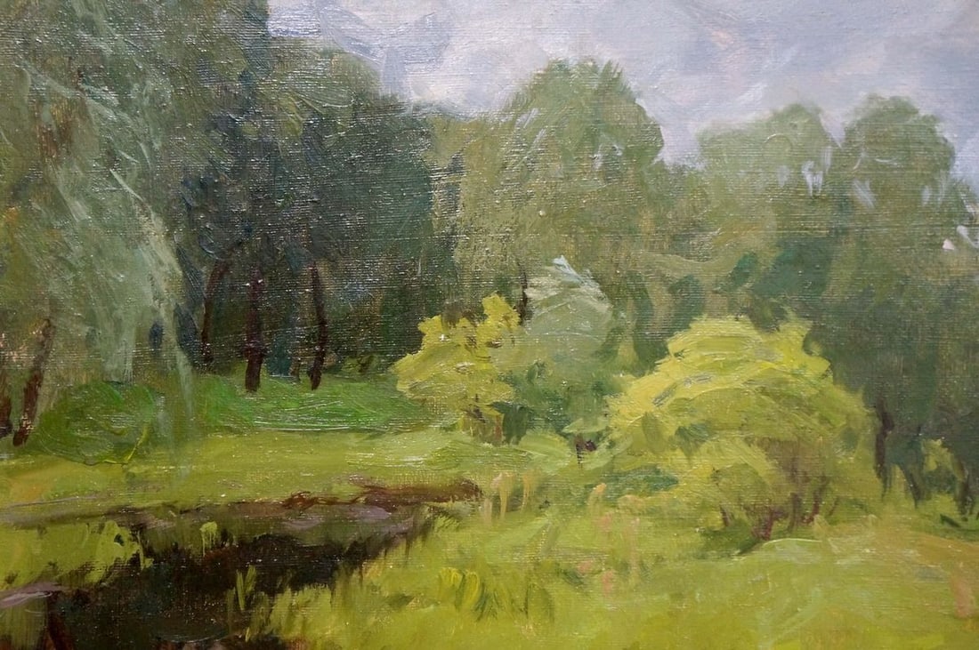Oil painting Before the rain Gaiduk Viktor Kirillovich - 6