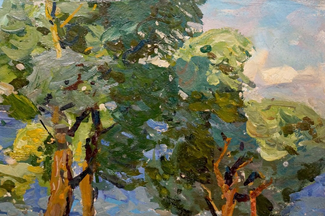 Oil painting Windy day Gaiduk Viktor Kirillovich - 4