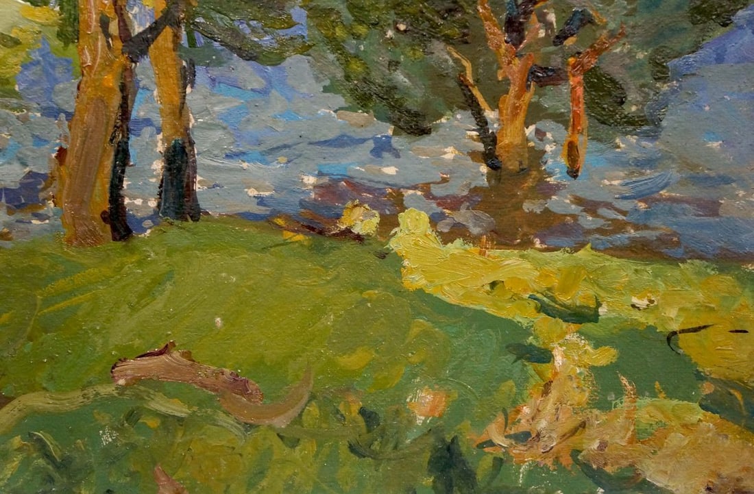 Oil painting Windy day Gaiduk Viktor Kirillovich - 5