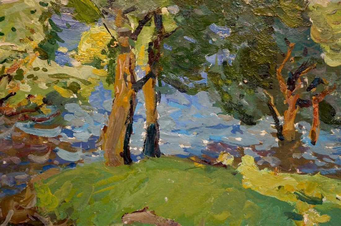 Oil painting Windy day Gaiduk Viktor Kirillovich - 6