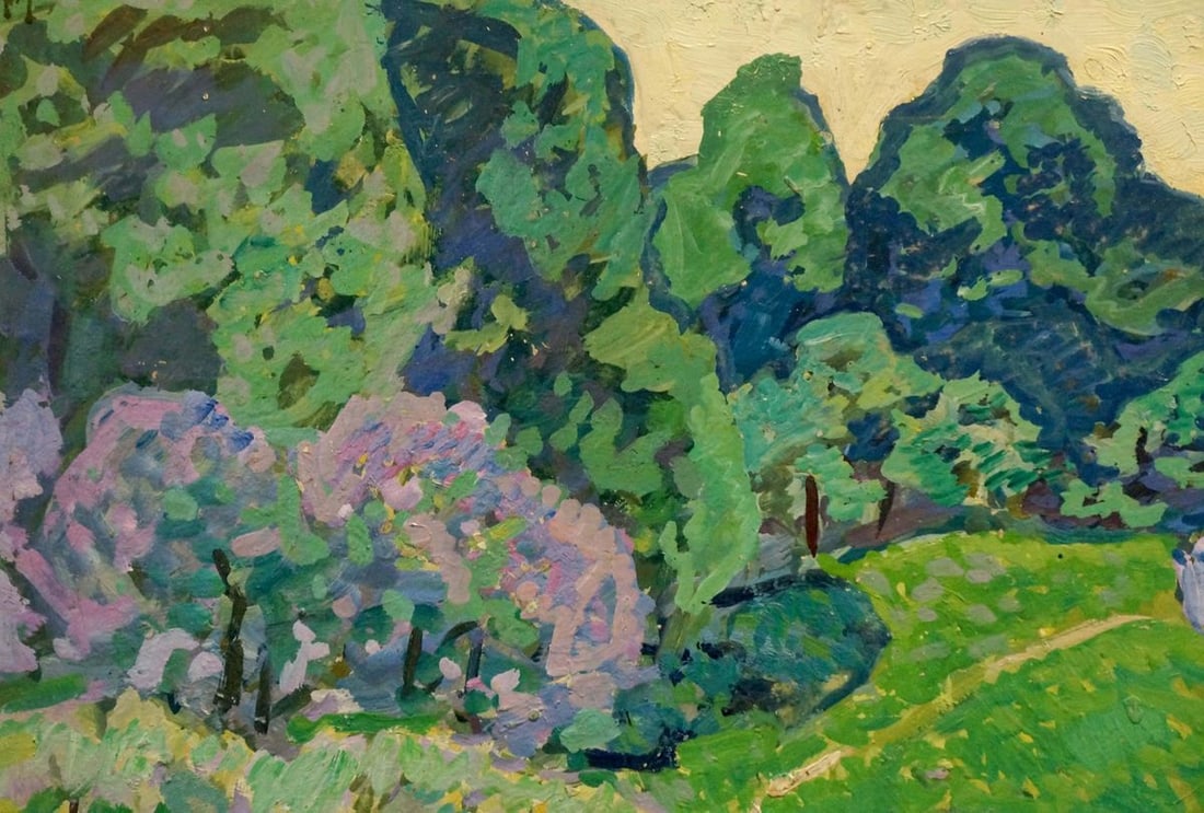 Oil painting Warm morning Gaiduk Viktor Kirillovich - 3