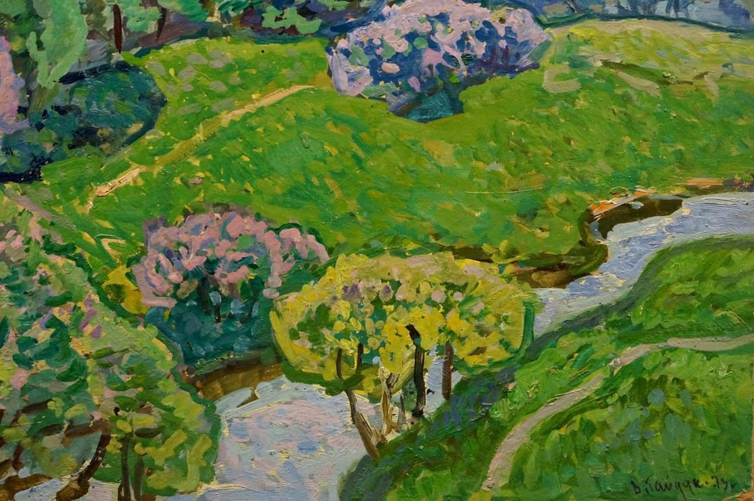 Oil painting Warm morning Gaiduk Viktor Kirillovich - 5